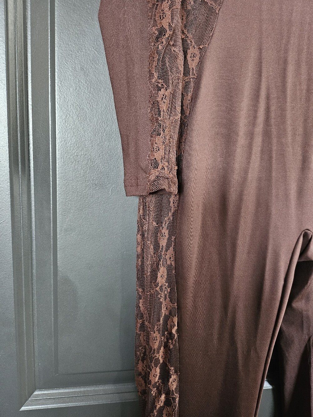 Brown Jumpsuit - Picture 4 of 9